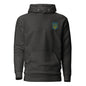 Unisex Hoodie with custom Ukrainian Coat of Arms embroidery