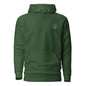 Unisex Hoodie with custom Ukrainian Coat of Arms embroidery