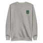 Unisex Premium Sweatshirt with Ukrainian Coat of Arms embroidery